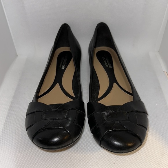 Naturalizer N5 Comfort Black Leather Maude Ballet Flat Size 8 - EUC - Picture 4 of 12